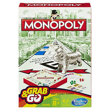 Hasbro Monopoly Grab & Go - English
