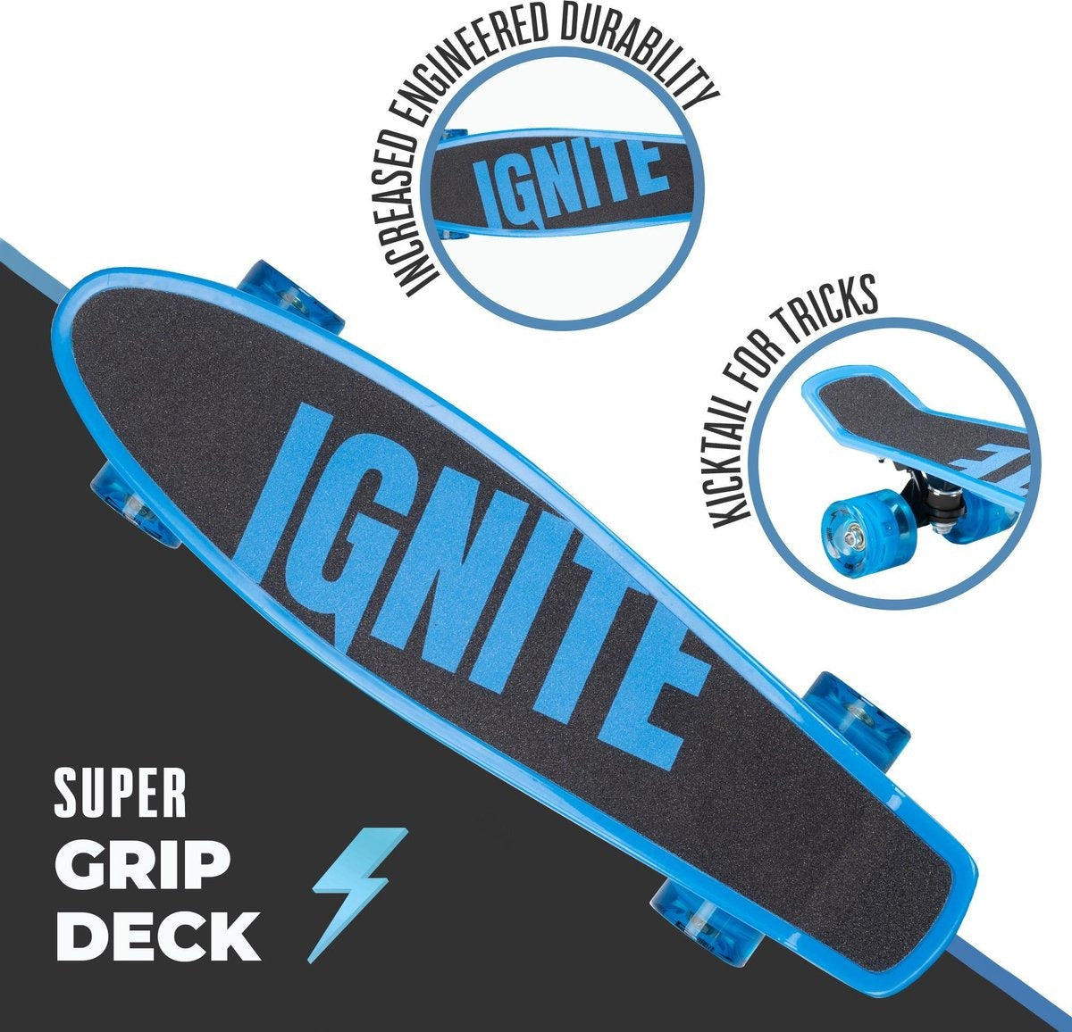 Ignite Combo pack - Skateboard - Blue