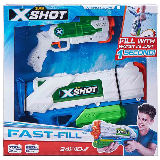 X-Shot- Fast Fill- Combo Pack- Medium And Small
