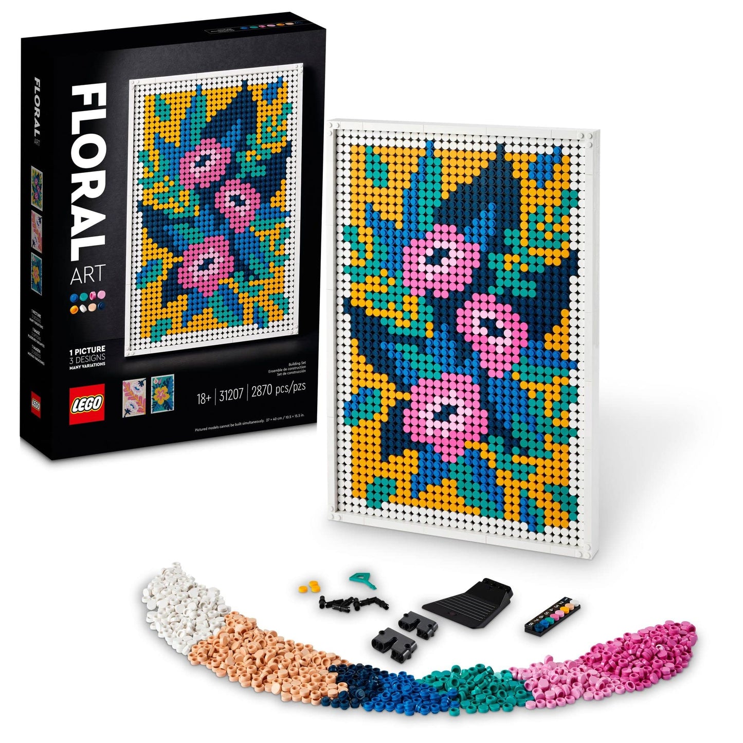 Lego Art - Floral Art, 2870 Pcs