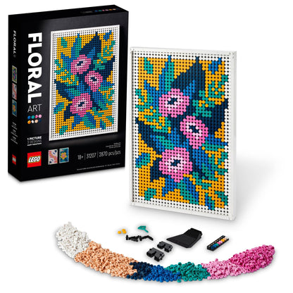 Lego Art - Floral Art, 2870 Pcs
