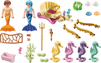 Playmobil Mermaid with Seahorse Carriage