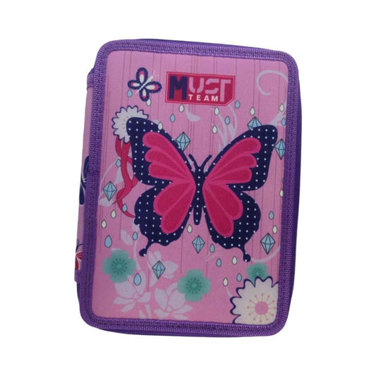 Must Team Butterfly pencil Case