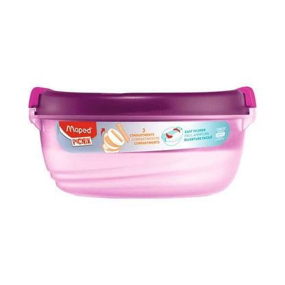 Maped Purple Round Lunch Box