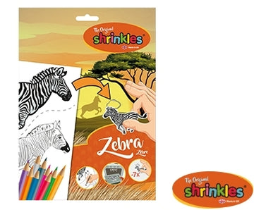 Keycraft Shrinkles Zebra Slim Pack