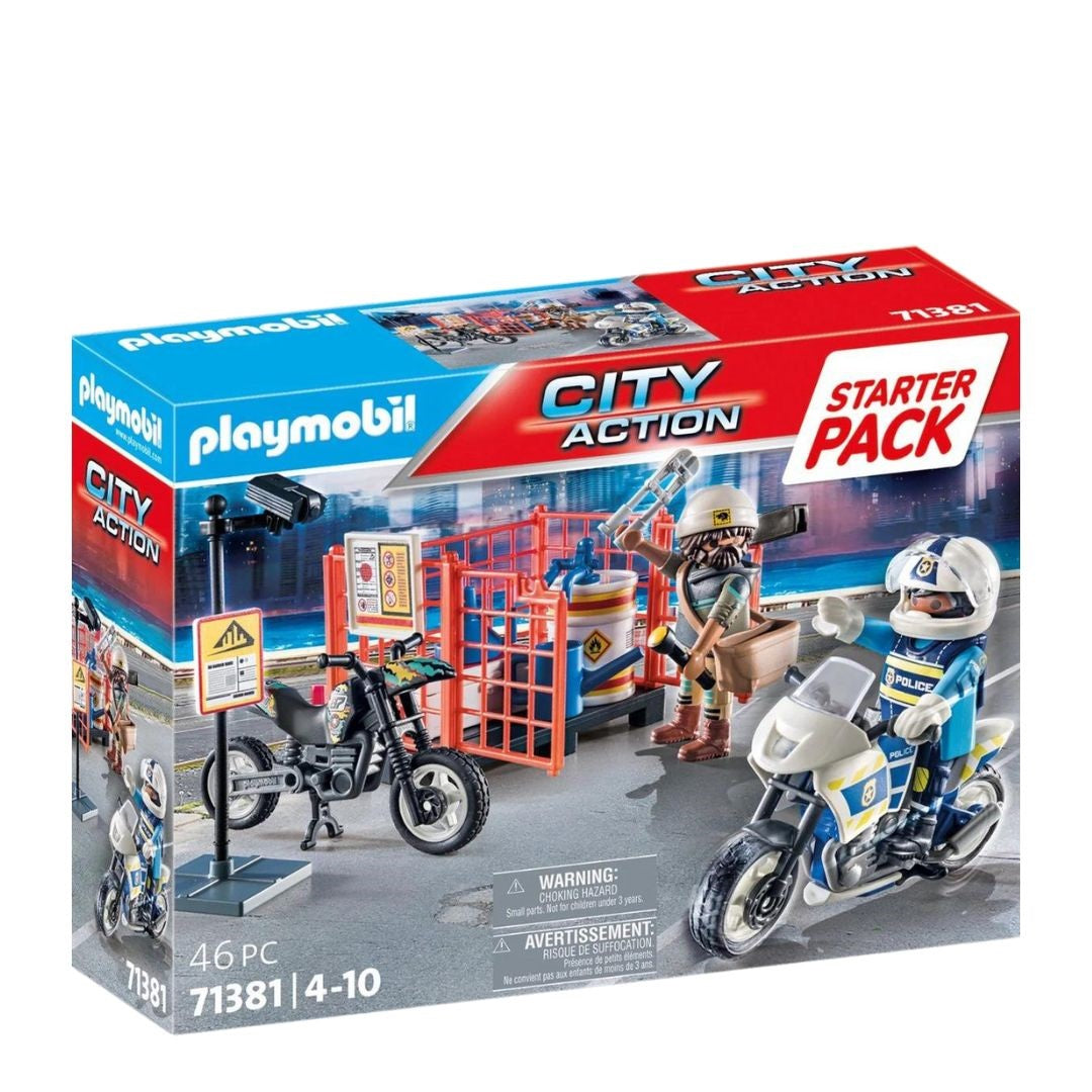 Playmobil Police Motorcycle