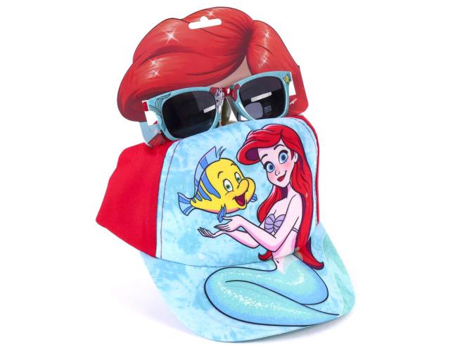 The Little Mermaid set cap + sunglasses