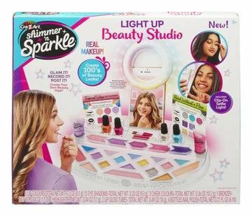 Cra-Z-Art Shimmer N Sparkle Light up Beauty Studio