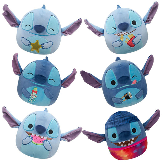 Squishmallows Disney Stitch Plush, Assorted