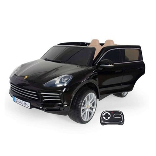 Porsche Cayenne S Black - 12V With R/C