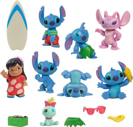 Disney Lilo and Stitch Deluxe Figurines Set