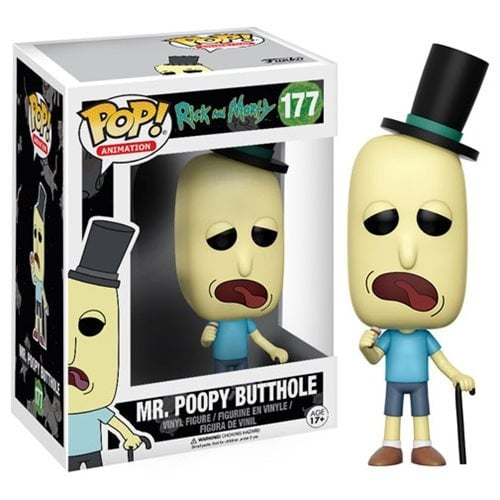 Funko Pop The Rick and Morty Mr. Poopy Butthole
