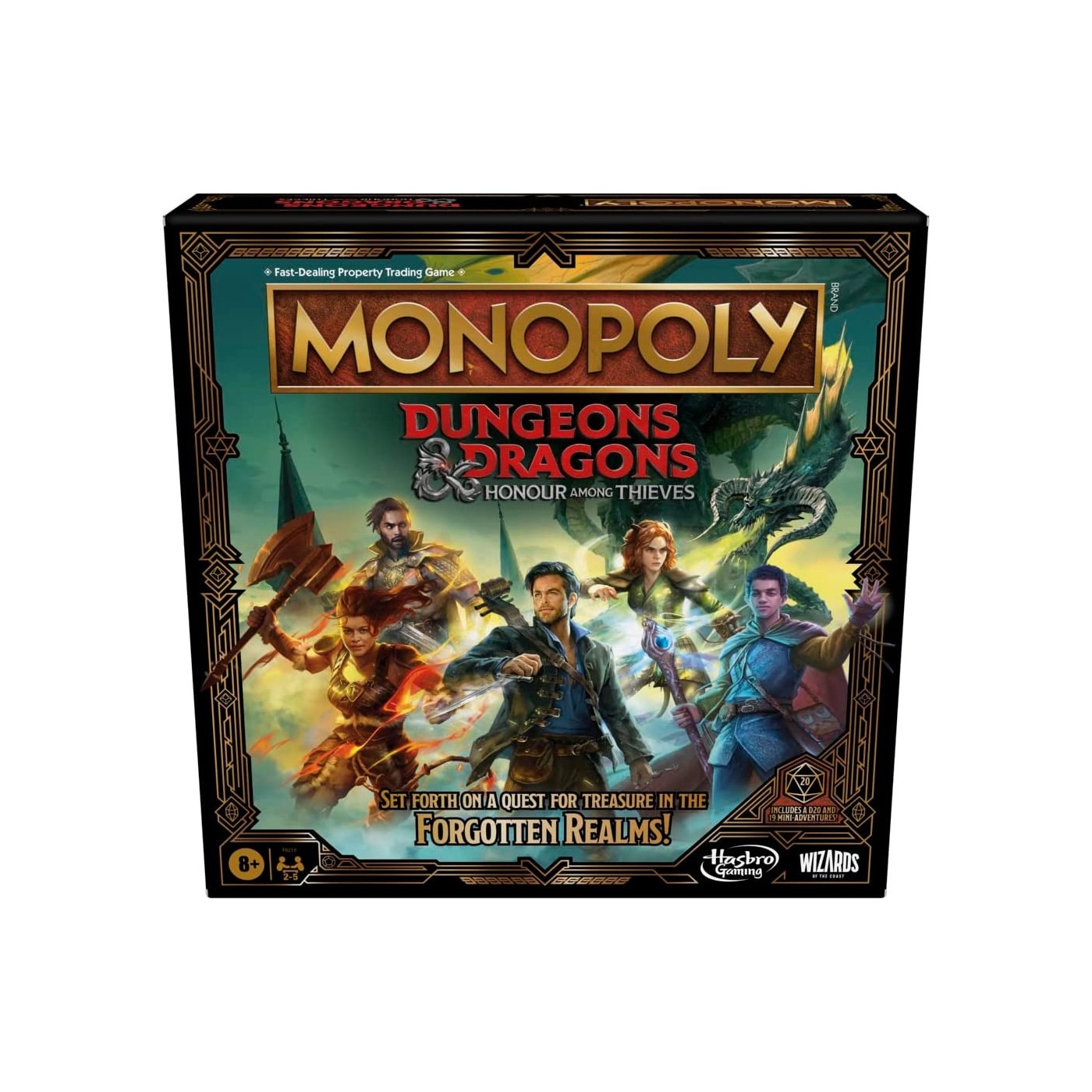 Hasbro Monopoy Dungeons And Dragons