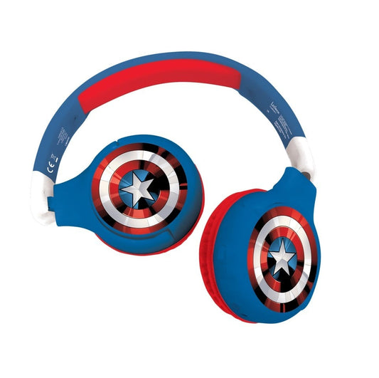 Lexibook Headphone Casque Stéréo Captain America