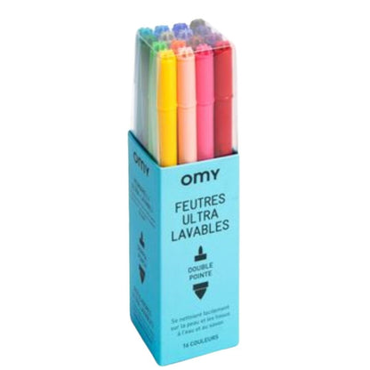 OMY Double Tipped Ultrawashable Markers