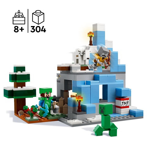 Minecraft,The Frozen Peaks, 304 pcs