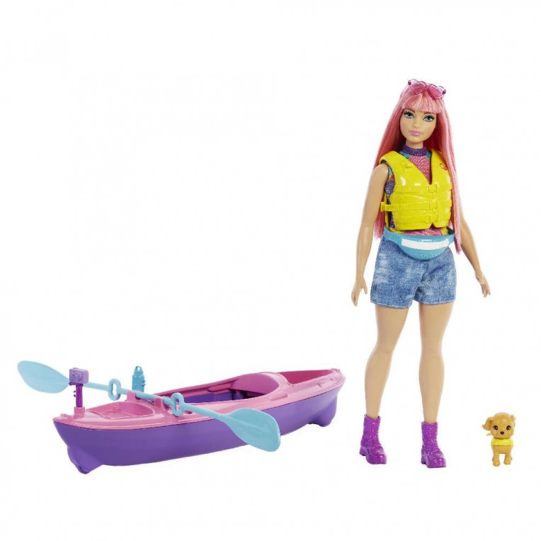 Barbie With Kayak & Accessories