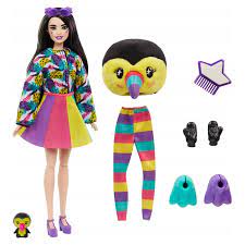 Barbie Cutie Reveal Jungle Series Toucan Doll