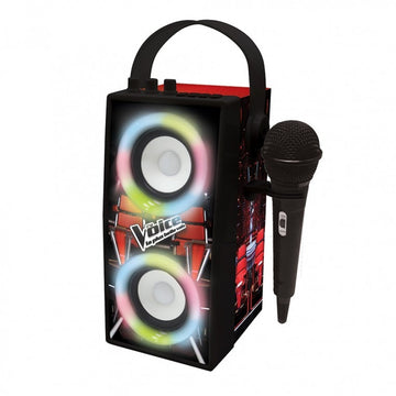 Lexibook The Voice Portable Bluetooth Luminous Speaker