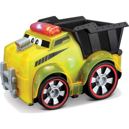 Baby Burago Junior Push & Glow Dump Truck