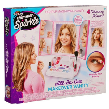 Cra-Z-Art Shimmer N Sparkle All In One Makeover Vanity