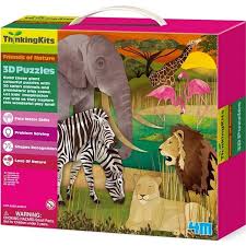 Thinking Kits 3D Puzzles Safari