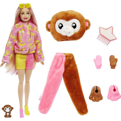 Cutie Reveal Barbie Jungle Friends Series - Monkey