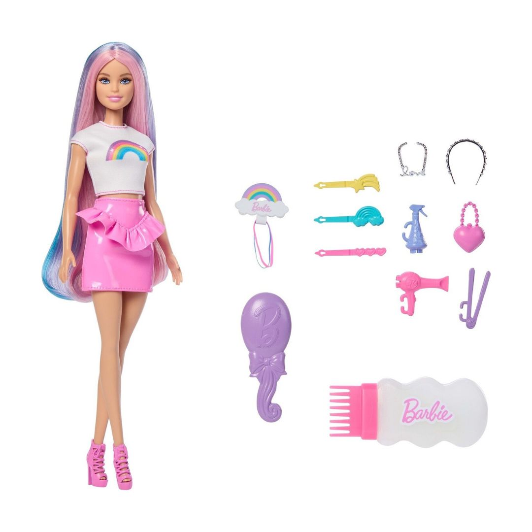 Mattel Barbie Rainbow Sparkle Hair Doll