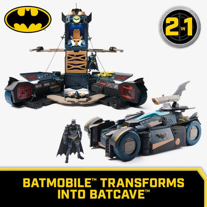 DC Comics Batman Transforming Batmobile Playset