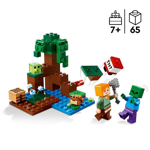 Minecraft,The Swamp Adventure, 65 pcs