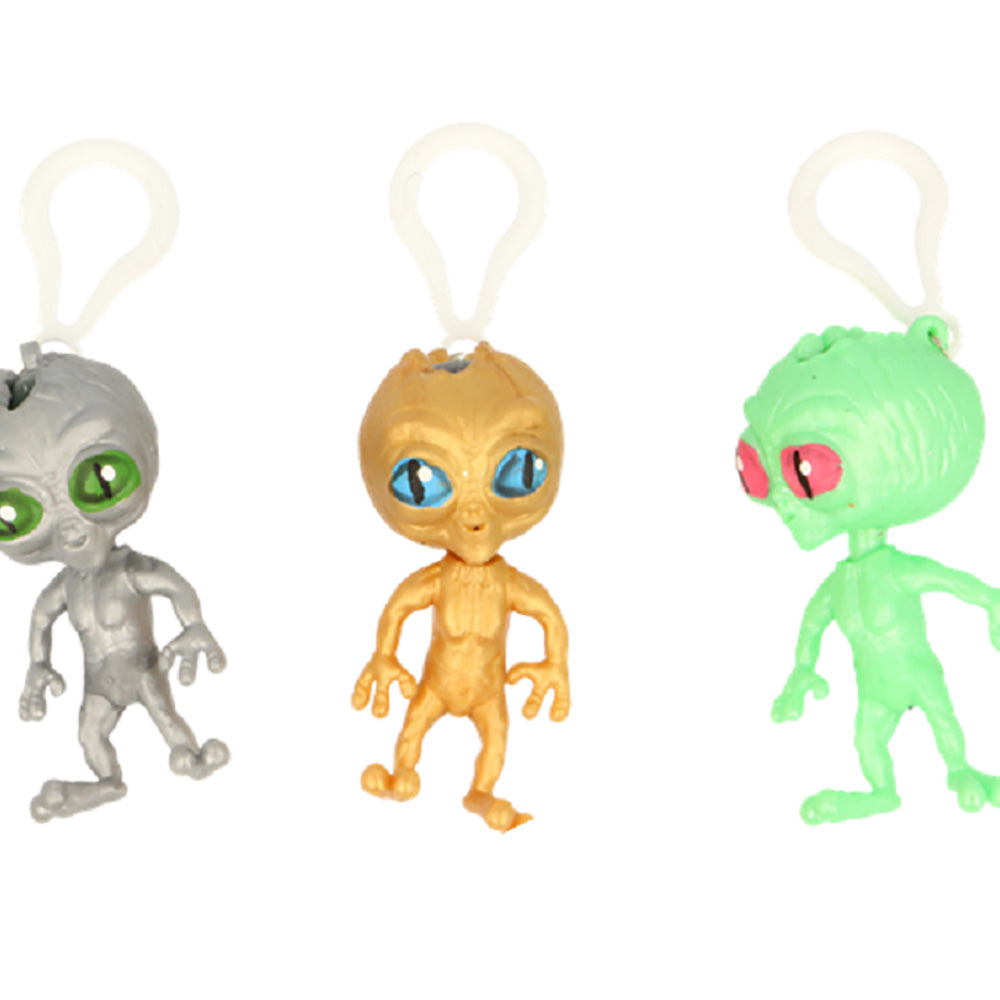 Squeezy Alien Keyring Assorted