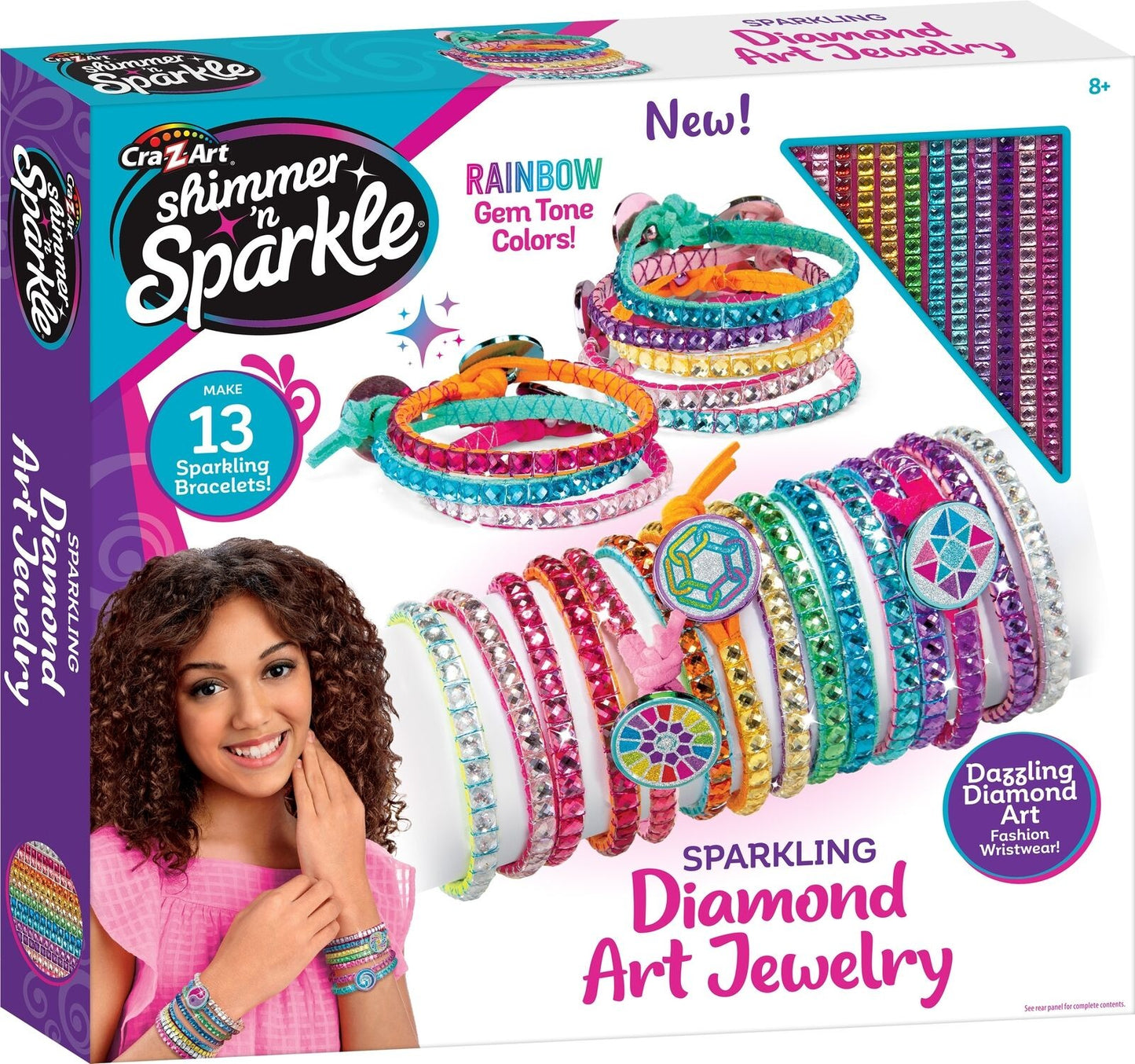 Shimmer N Sparkle Sparkling Diamond Art Jewelry