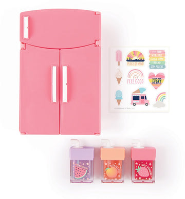 Make It Real 3C4 G Mini Fridge Lip Gloss Set