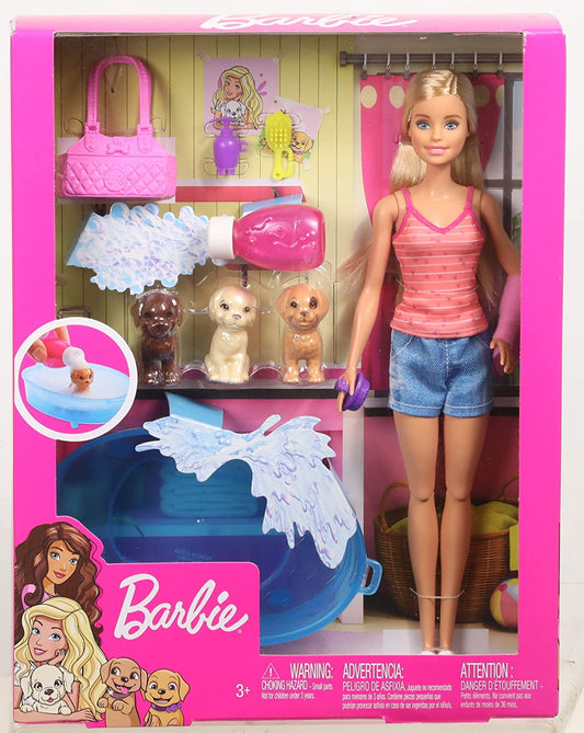 Barbie Puppy Bath Time