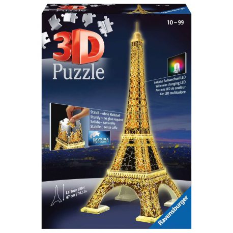 Puzzle 3D Tour Eiffel - Love Edition