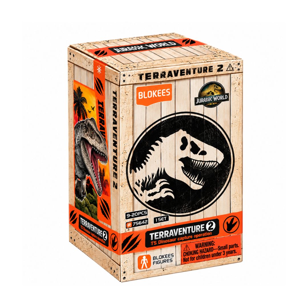 Blokees Jurassic World Terraventure S02 Blind Box