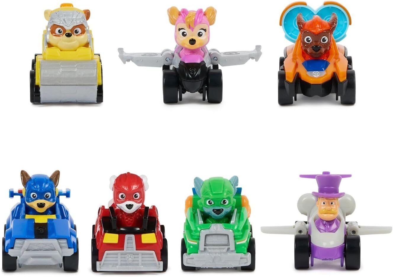 Paw Patrol The Mighty Movie Toy Vehicle Set