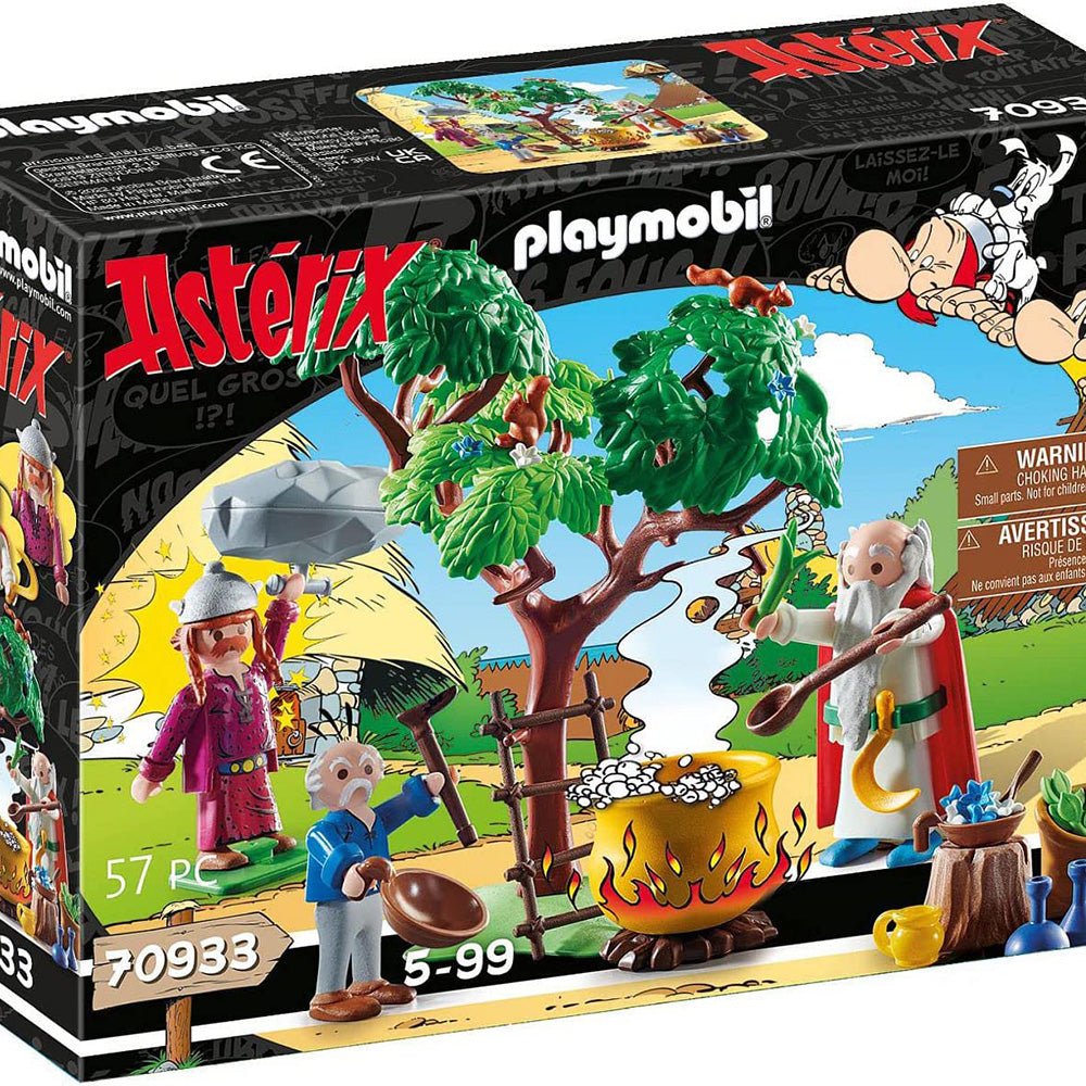 Playmobil - Asterix : Panoramix Et Le Chaudron De Potion Magique