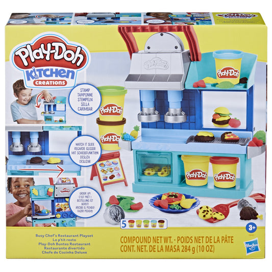 Play-Doh Kitchen Creations Busy Chefs Restaurant Playset