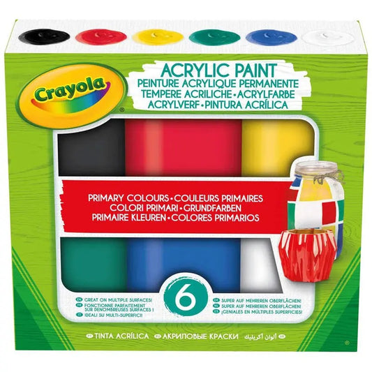 Crayola Acrylic Paint Primary