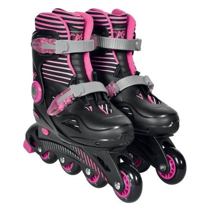 Rollers En Ligne Ajustables 36-39 Rose