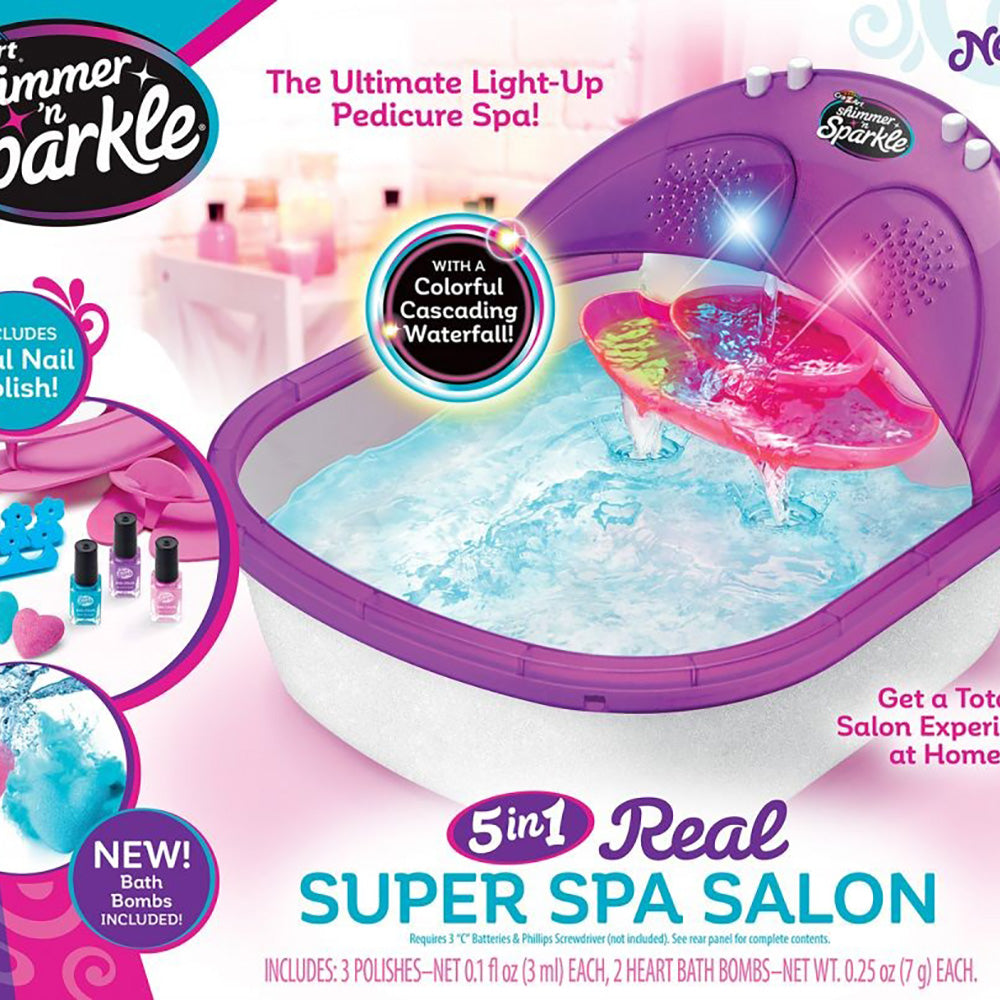 Shimmer And Sparkle The Real Super Spa Salon