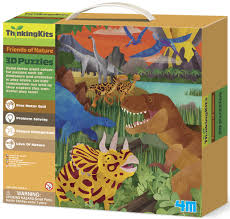 Thinking Kits 3D Puzzles Dinosaurs