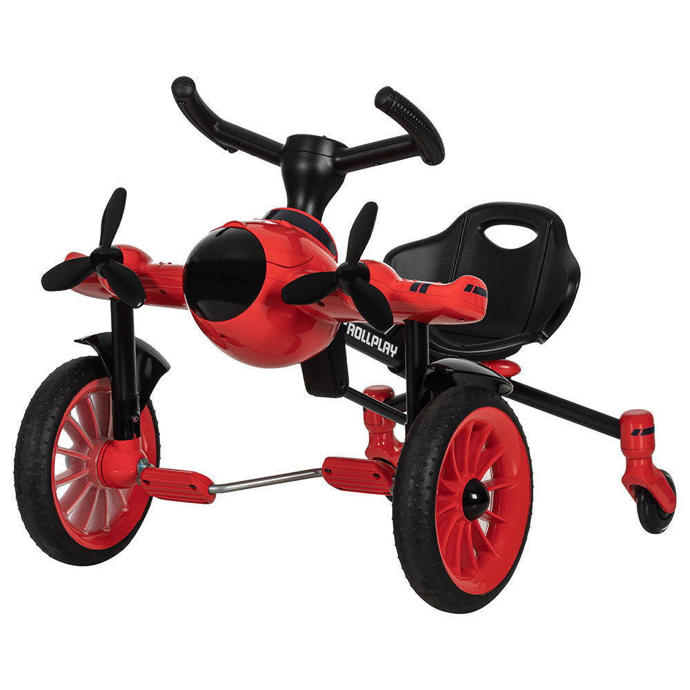 Rollplay Flex Pedal Drifter, With Pedals, Pedal, Foldable, for children from 1.5 years, up to max. 35 kg, red, children's vehicle - 45714