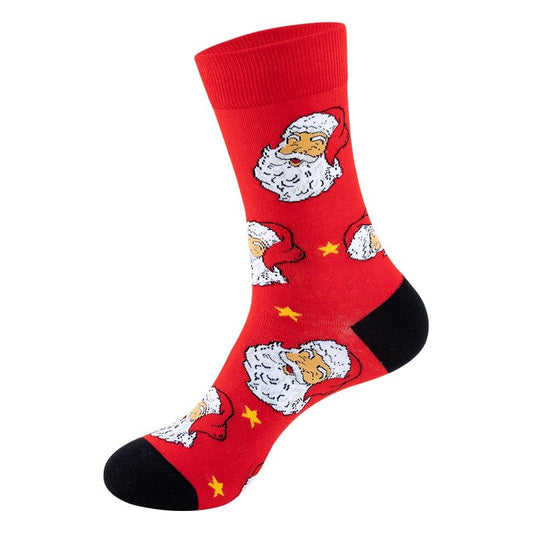 Noxxiez Soxxiez Santa Stars Socks