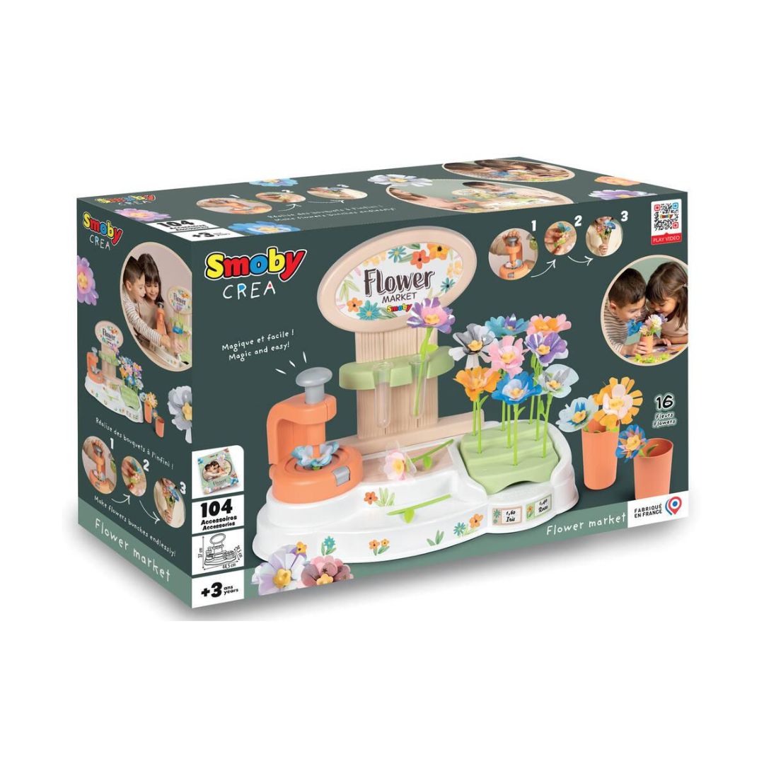 Smoby Flower Market Play Set