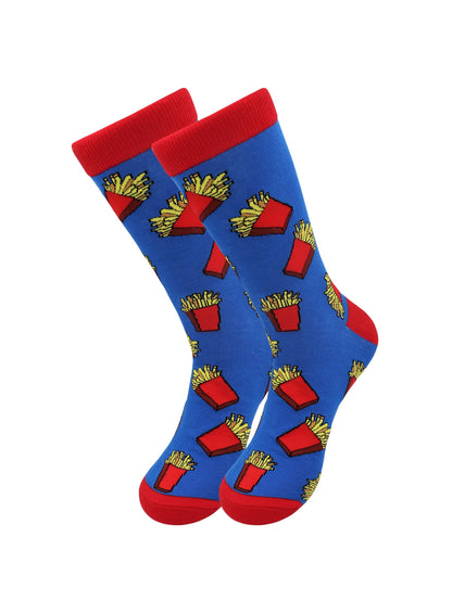 Noxxiez Soxxiez French Fries Socks