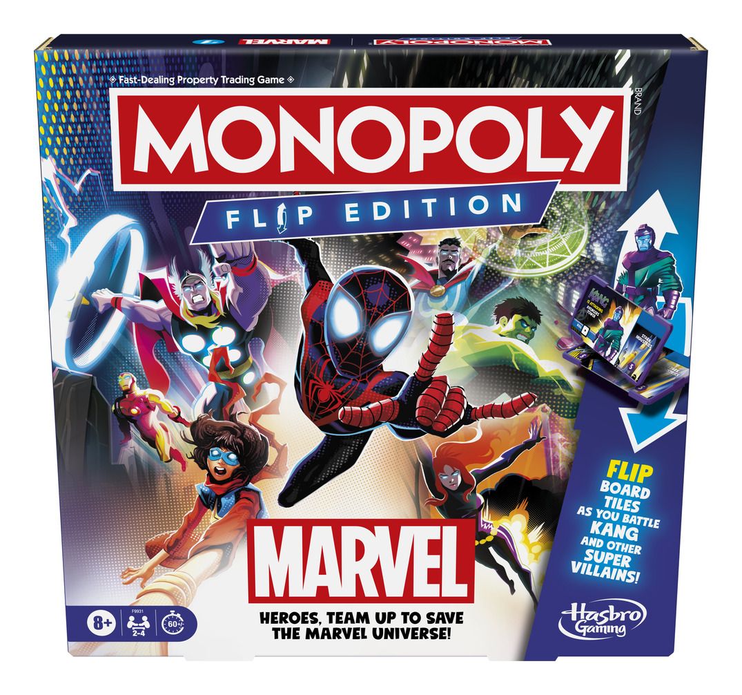 Monopoly Flip Marvel