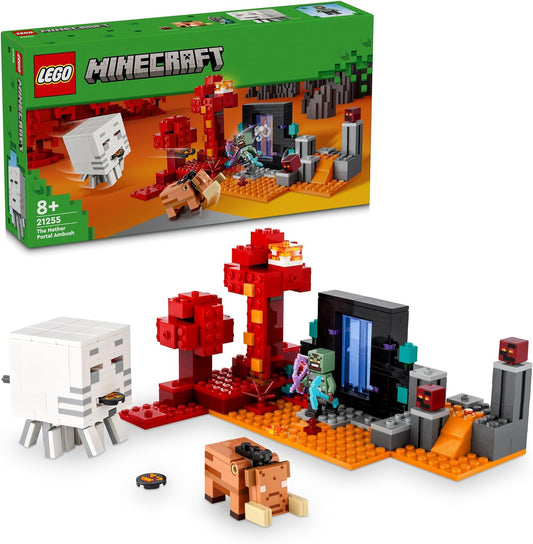 Lego Minecraft - The Nether Portal Ambush, 352 pcs