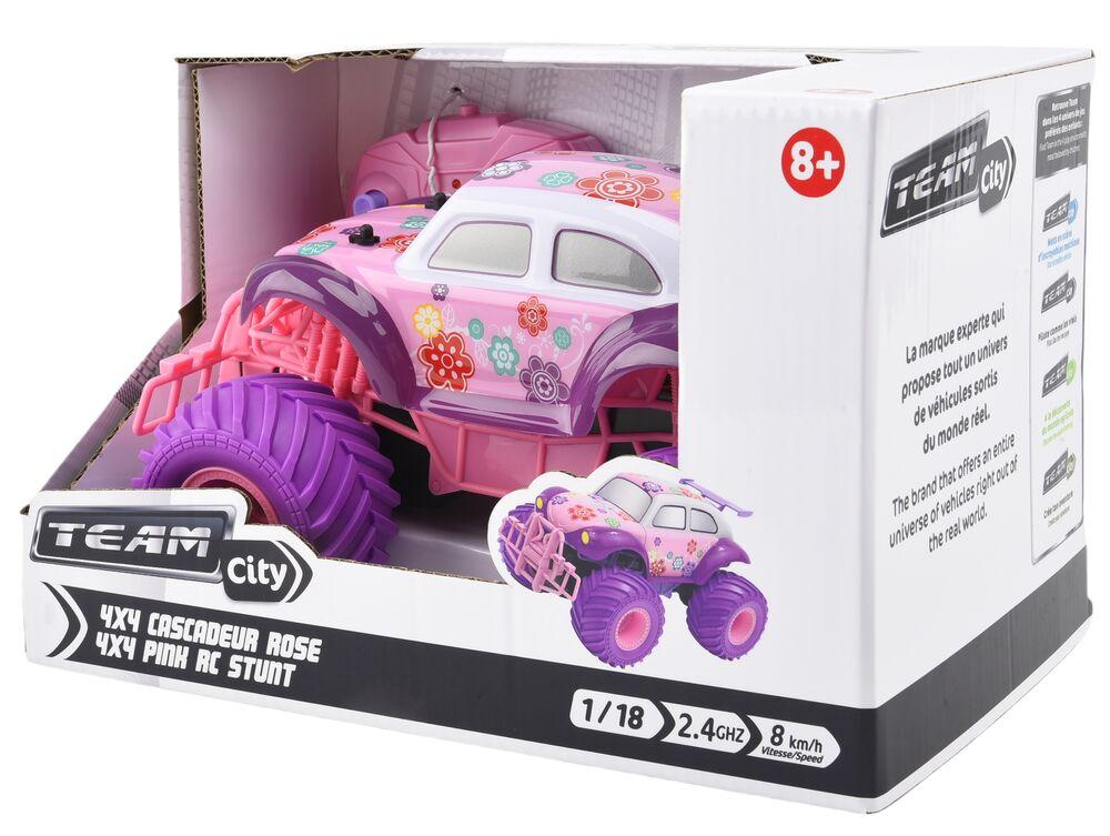 Team City RC Pink Stunt 4x4